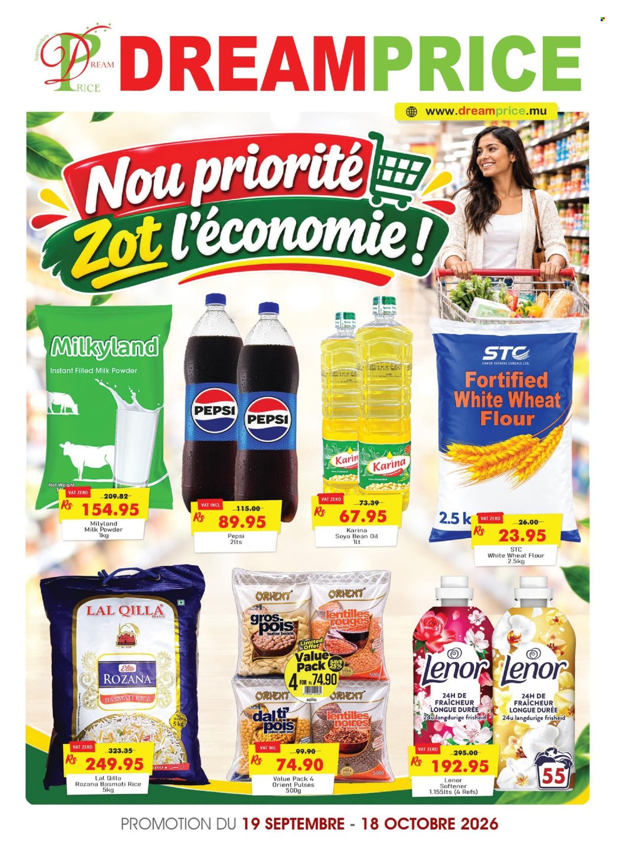 Catalogue Dreamprice - 19/09/2026 - 18/10/2026. Page 1