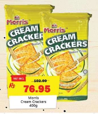 Morris Cream Crackers 400g