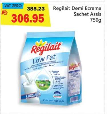 Regilait Demi Ecreme Sachet Assis 750g