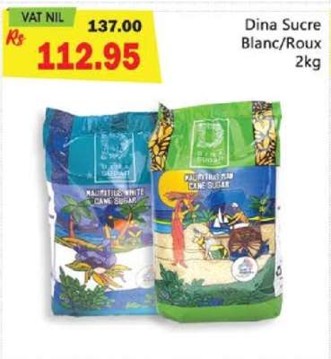 DINA SUCRE BLANC / ROUX 2KG