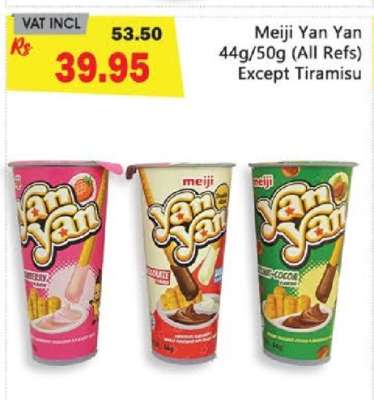 Meiji Yan Yan 44g/50g (All Refs) - Except Tiramisu