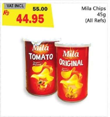 Mila Chips 45g (All Refs)