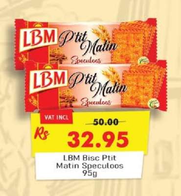 LBM Bisc Ptit Matin Speculoos 95g
