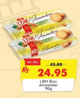 LBM Bisc Amandier 90g