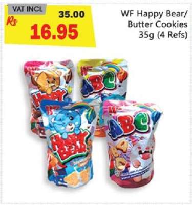 WF Happy Bear/Butter Cookies