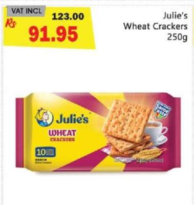 Julie's Wheat Crackers 250g