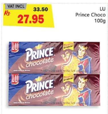 LU PRINCE CHOCO 100G