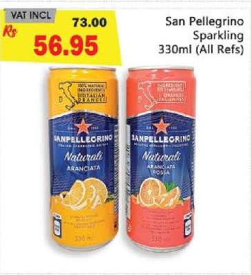 San Pellegrino Sparkling 330ml (All Refs)