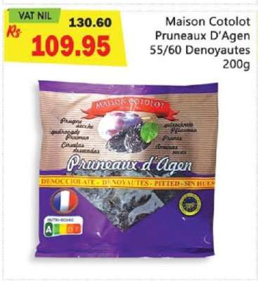 Maison Cotolot Pruneaux D'agen 55/60 Denoyautes 200g