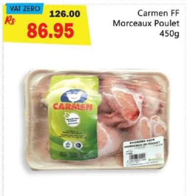 Carmen FF Morceaux Poulet 450g