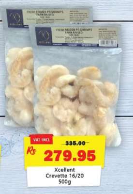 Xcellent Crevette 16/20 500g
