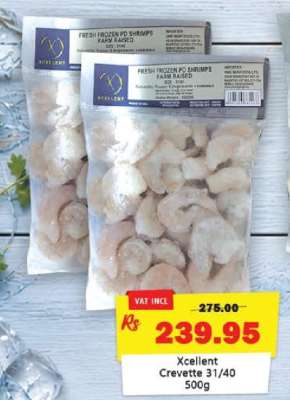 Xcellent Crevette 31/40 500g