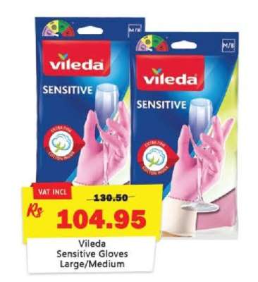 Vileda Sensitive Gloves Large/Medium