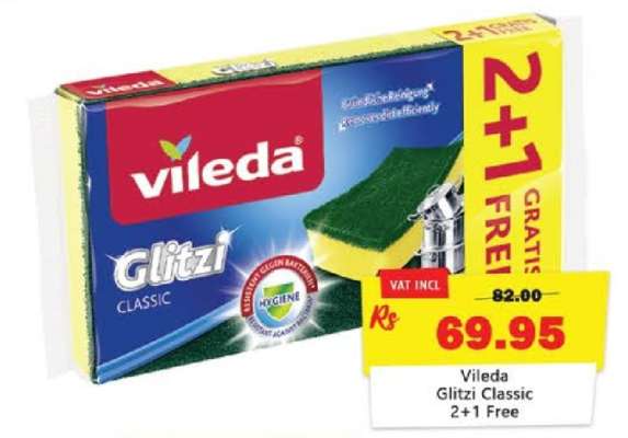 Vileda Glitzi Classic 2+1 Free