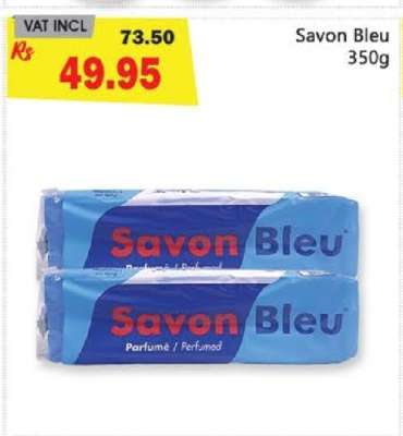 Savon bleu