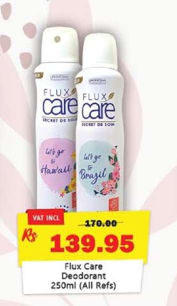 Flux CAre Deodorant