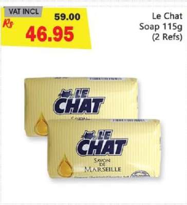 Le Chat Soap 115g (2 Refs)