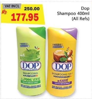 Dop Shampoo 400ml (All Refs)