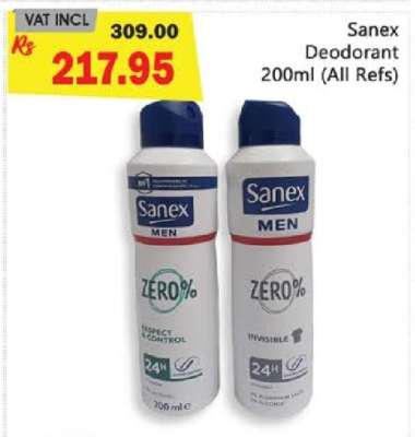 Sanex Deodorant 200ml (All Refs)