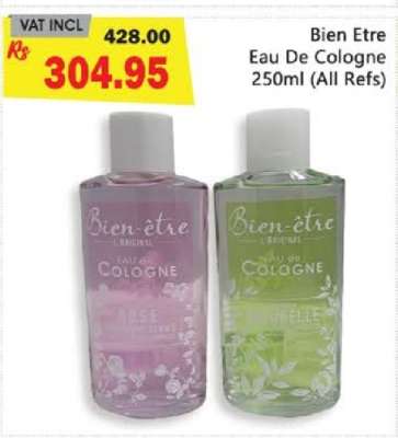 Bien Etre Eau de Cologne 250ml (All Refs)