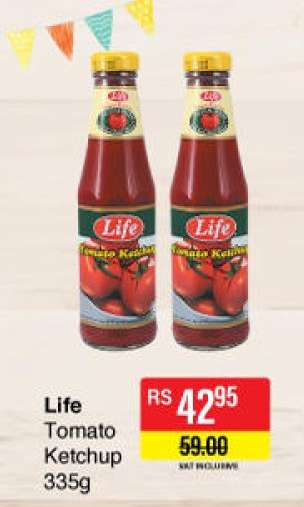 LIFE TOMATO KETCHUP
