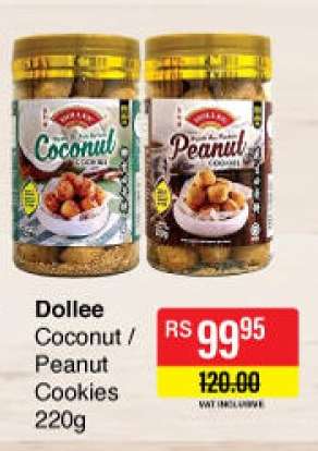 Dollee Coconut / Peanut Cookies