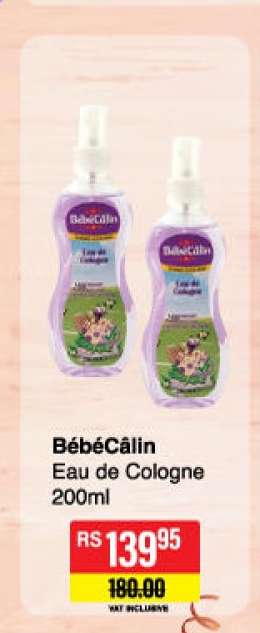 BébéCâlin Eau de Cologne