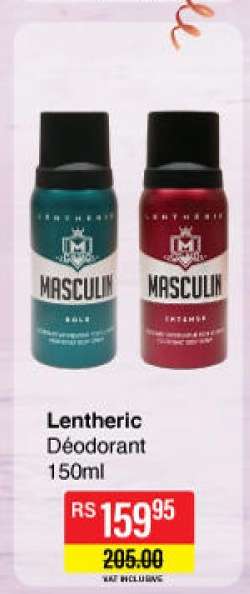 Lentheric Déodorant