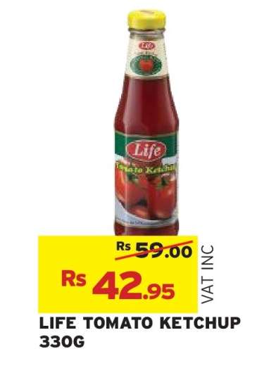 Life Tomato Ketchup 330g