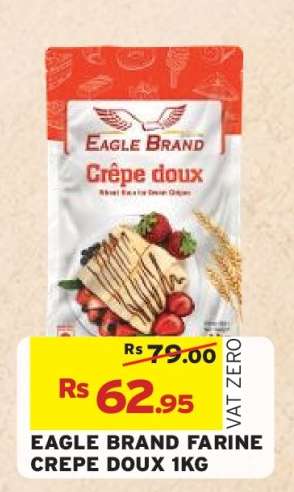 EAGLE BRAND FARINE CREPE DOUX 1KG