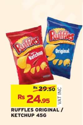 RUFFLES ORIGINAL / KETCHUP 45G