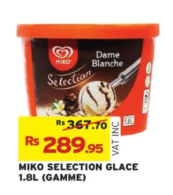 MIKO SELECTION GLACE 1.8L (GAMME)