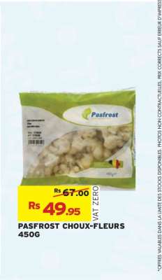 PASFROST CHOUX-FLEURS 450G