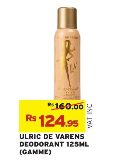 ULRIC DE VARENS DEODORANT 125ML (GAMME)