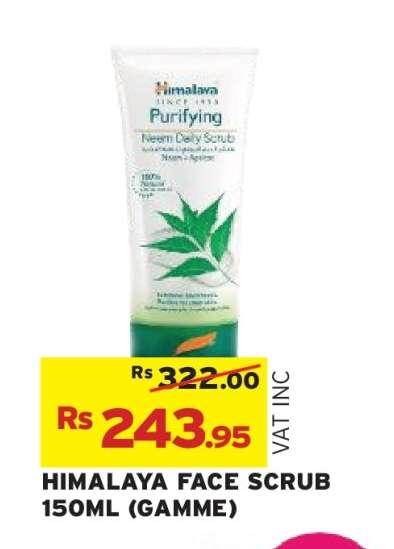 HIMALAYA FACE SCRUB 150ML (GAMME)