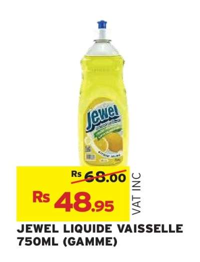 JEWEL LIQUIDE VAISSELLE 750ML (GAMME)