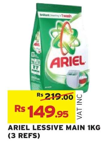 ARIEL LESSIVE MAIN 1KG (3 REFS)