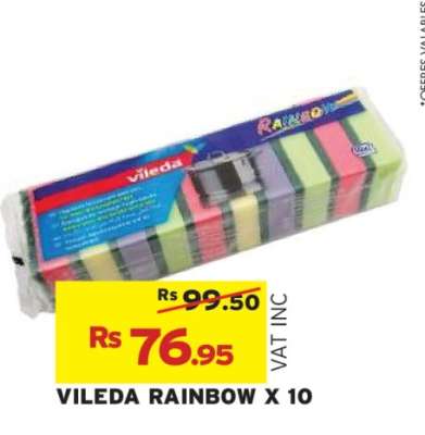 VILEDA RAINBOW X 10