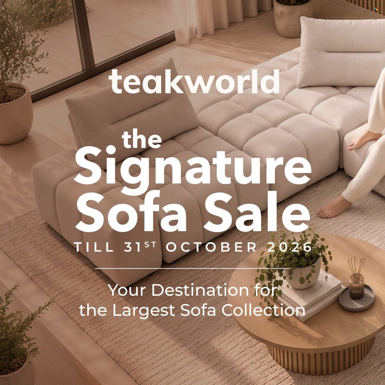 Catalogue Teak World - 02/10/2026 - 31/10/2026. Page 1