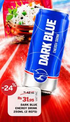 DARK BLUE ENERGY DRINK
