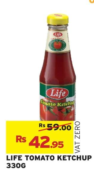 LIFE TOMATO KETCHUP