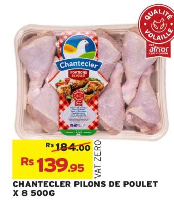 CHANTECLER PILONS DE POULET X 8 500G