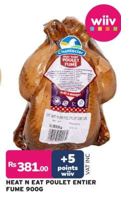 HEAT N EAT POULET ENTIER FUME 900G