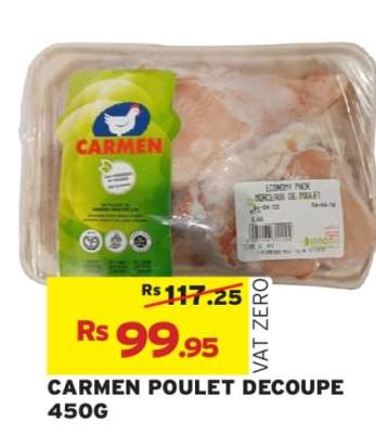 CARMEN POULET DECOUPE 450G