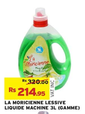 LA MORICIENNE LESSIVE LIQUIDE MACHINE 3L (GAMME)