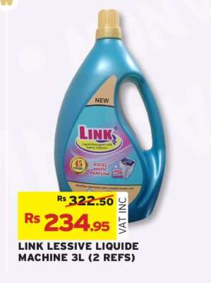 LINK LESSIVE LIQUIDE MACHINE 3L (2 REFS)
