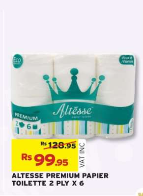 ALTESSE PREMIUM PAPIER TOILETTE 2 PLY X 6