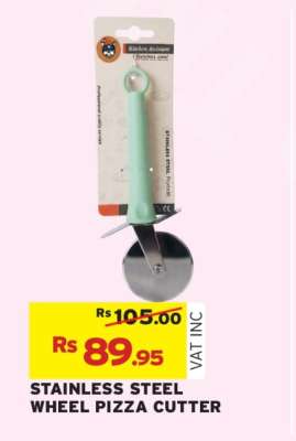 STAINLESS STEEL WHEEL PIZZA CUTTER