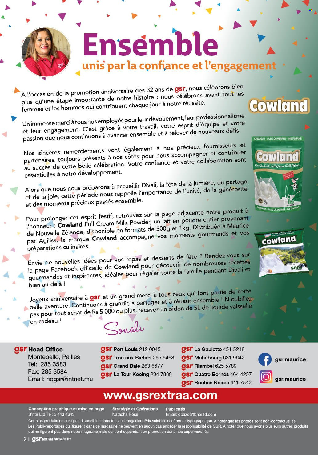 Catalogue GSR - 19/10/2026 - 15/11/2026. Page 2