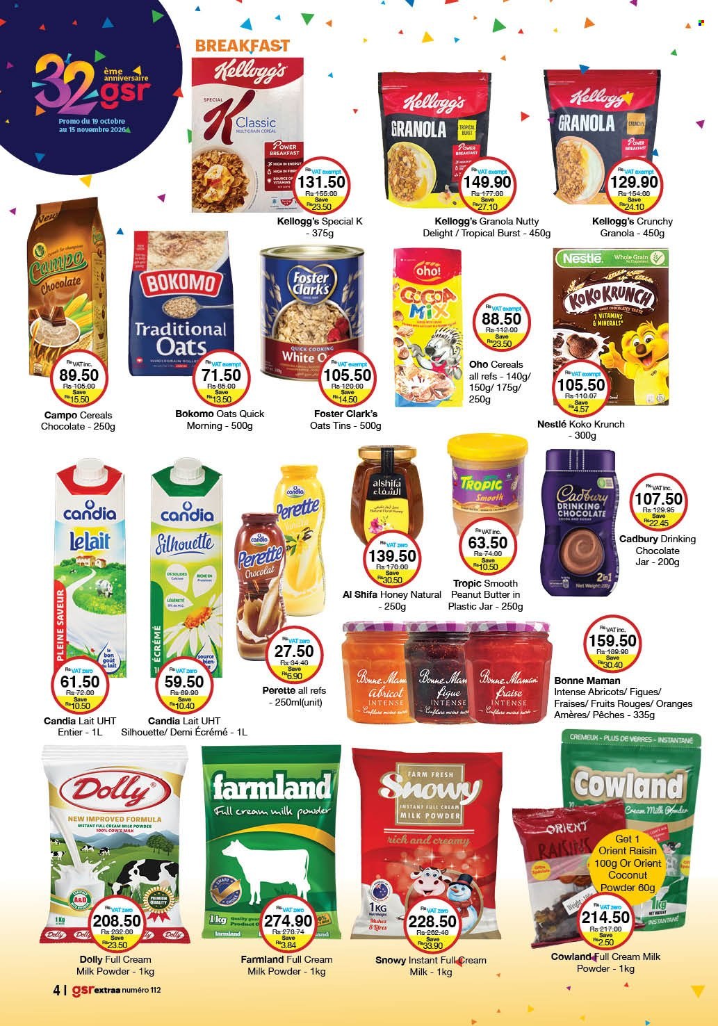 Catalogue GSR - 19/10/2026 - 15/11/2026. Page 4